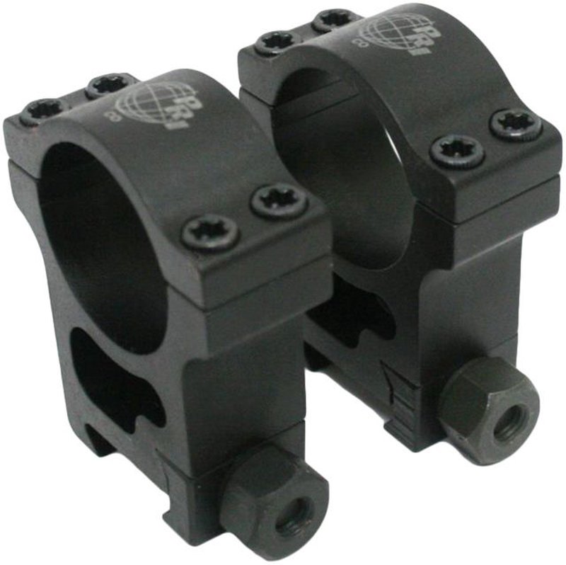 Precision Reflex 30mm Aluminum Scope Rings Extra High (Black Anodized)