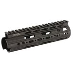 Leapers UTG Rail System 7" Carbine Length Super Slim Free Floating Handguard Single Extended Top