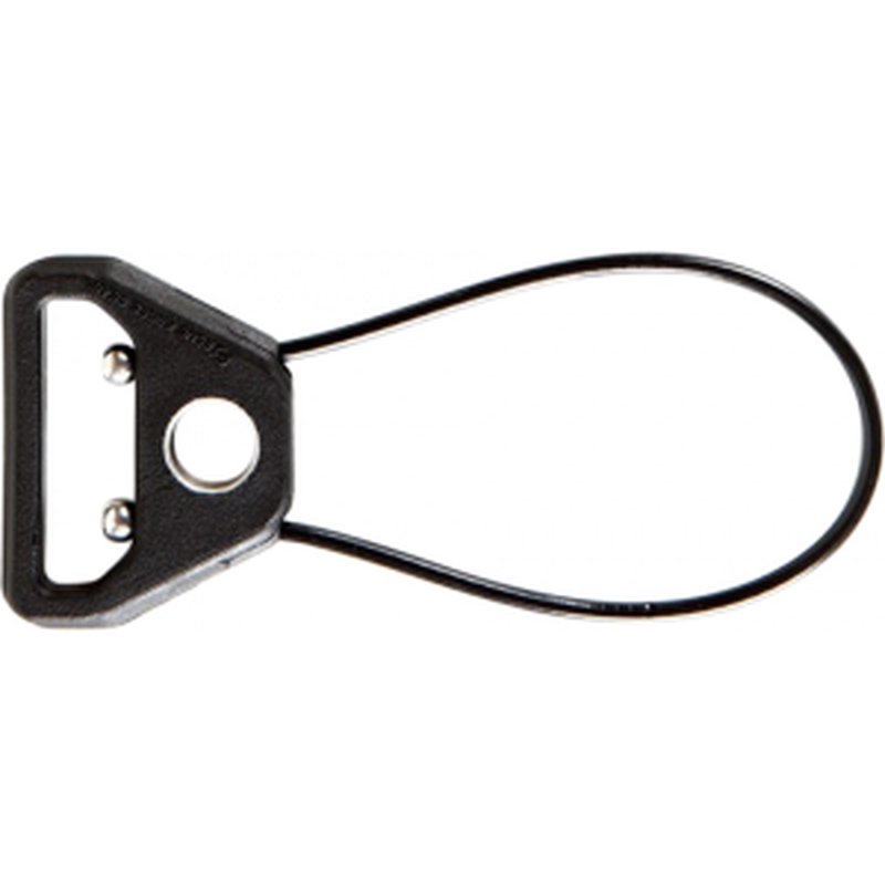 Blue Force Gear UWLPBP275BK Vickers Molded UWL 2.75" Wire Loop Black Polymer/Stainless Steel 1.25" Loop