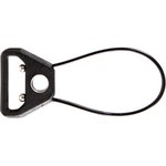 Blue Force Gear UWLPBP275BK Vickers Molded UWL 2.75" Wire Loop Black Polymer/Stainless Steel 1.25" Loop