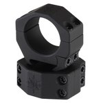 SEEKINS PRECISION Scope Ring Set Black 30mm Tube Pict Rail Mount