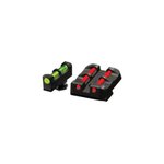 HiViz Fiber Optic Front & Rear Sights for Glock LitePipes