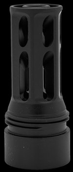 Huxwrx 1858 Quick Detach Flash Hider 7.62mm M26x1.5 LH AK Black Finish