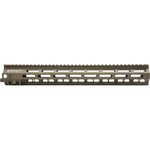 Geissele Automatics 05286S Super Modular Rail MK8 DDC Aluminum 15" Long (M-LOK)