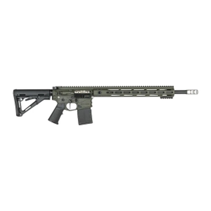 Nemo Arms BL-6ARC-18SS Battle-Light 6mm ARC AR-15 Rifle 18" Threaded Barrel Green Cerakote Receiver