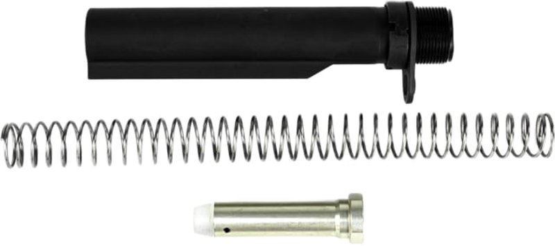 ZRODelta Mil-Spec Buffer Tube Kit Carbine / Ambi Endplate, Black, Small