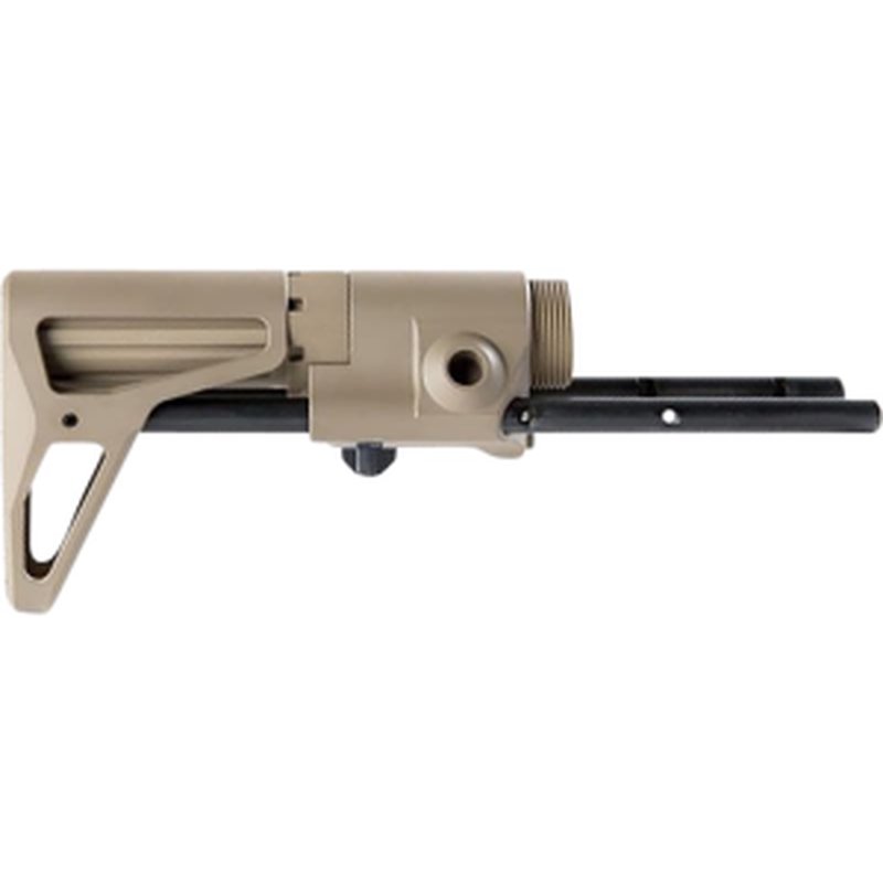 Maxim Defense CQB Buttstock Assembly, FDE, 11.9" Length, Fits Gen 6 & PDW
