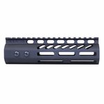 Guntec USA .308 Ultra Lightweight Thin M-LOK Free-Float Handguard with Monolithic Top Rail
