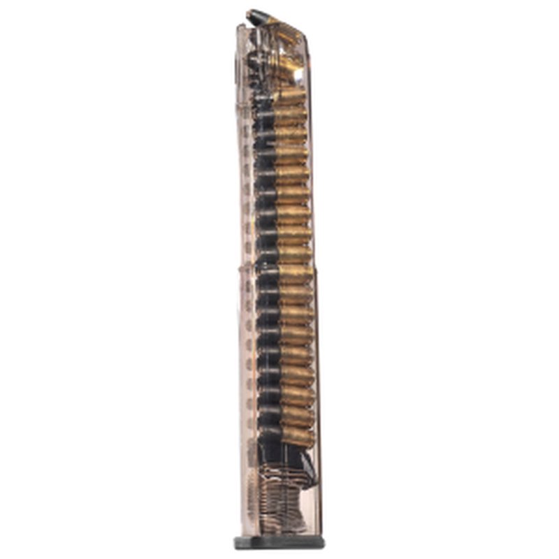 ETS Glock 9mm 40rd Extended Magazine for 17/19/26/34/45 (Carbon Smoke)
