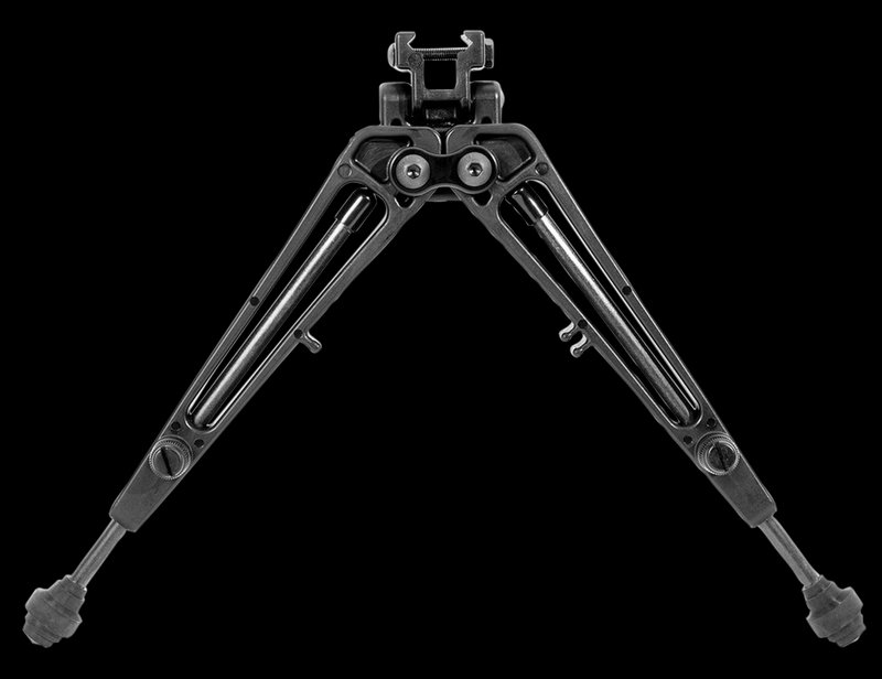 Limbsaver True-Track Rifle Bipod Picatinny 7–11 in Isoplast Black