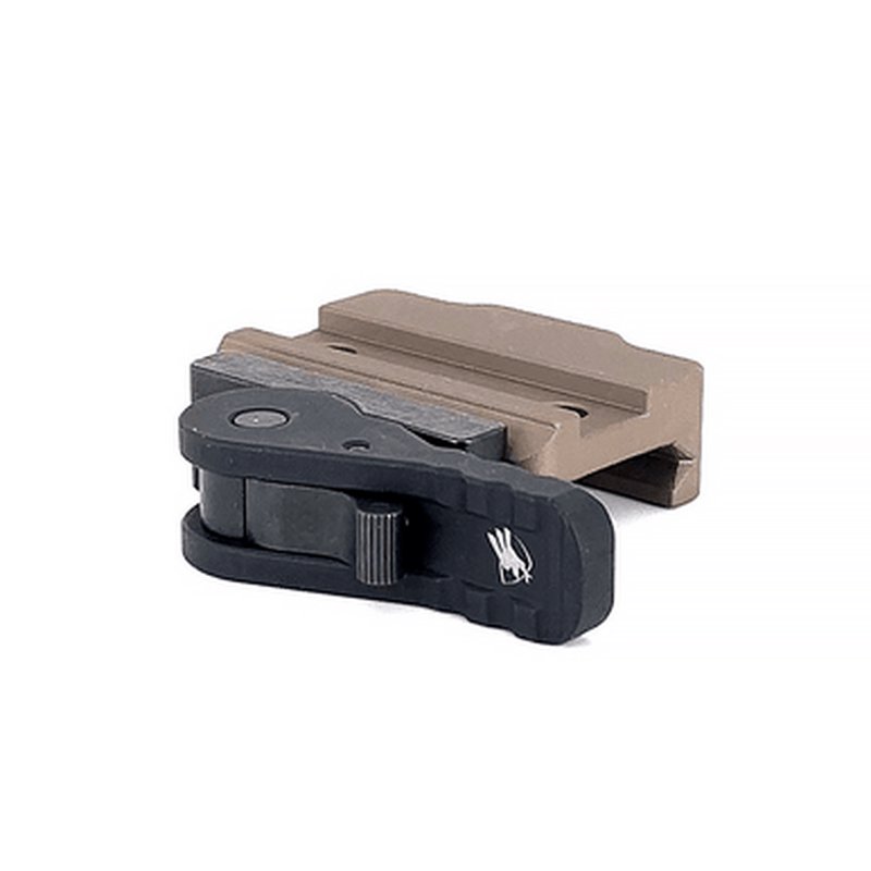 American Defense ADM AD-170-S Bipod Mount FDE w/ Titanium Lever