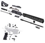 Tiger Rock 5.56mm AR-15 Barrel BCG LPK and Rogers Stock