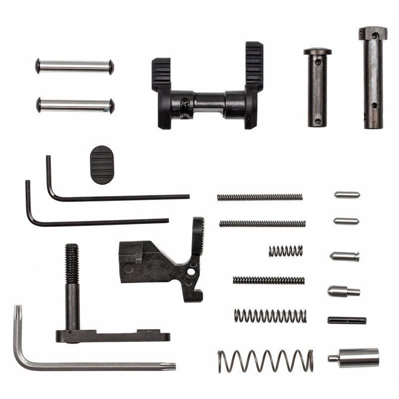 Armaspec AR-15 Gun Builder Stainless Steel Lower Parts Kit ARM151-BLK