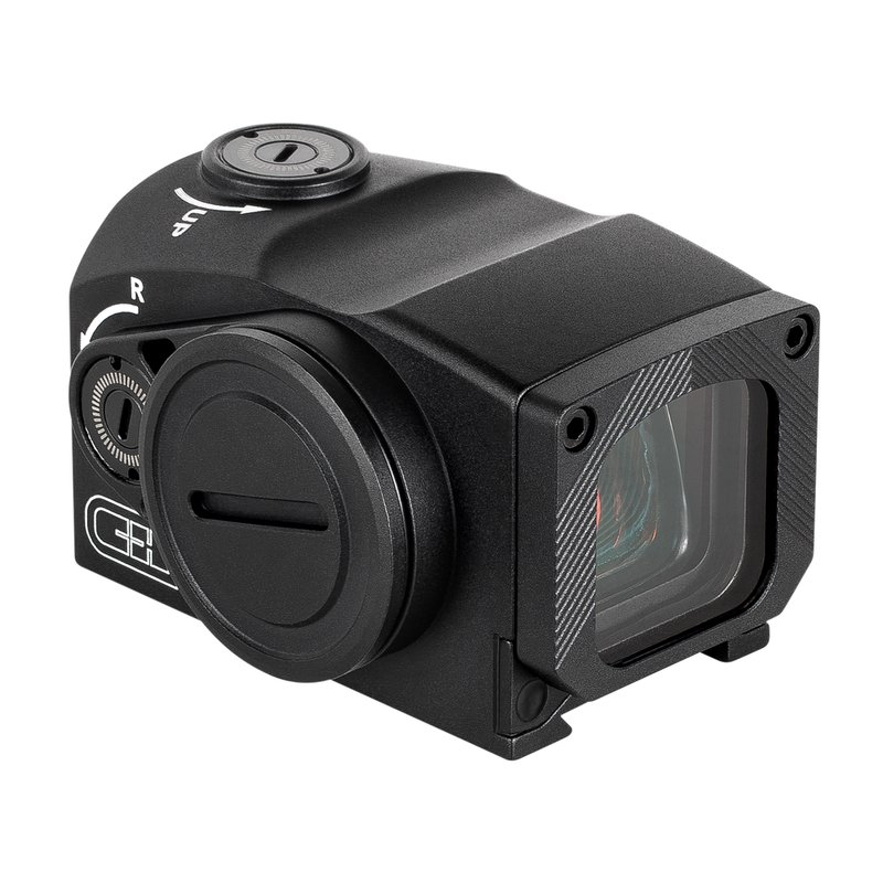 C&H Duty XL Closed Emitter Red Dot Sight - 3 MOA + 30 MOA Circle