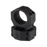 Seekins Precision Picatinny 30mm Scope Rings AR-High Matte Black