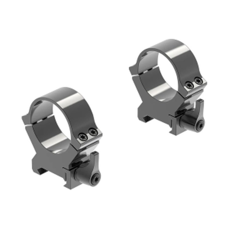 Leupold QRW2 30mm High Gloss Scope Ring Mounts Weaver Picatinny Rails