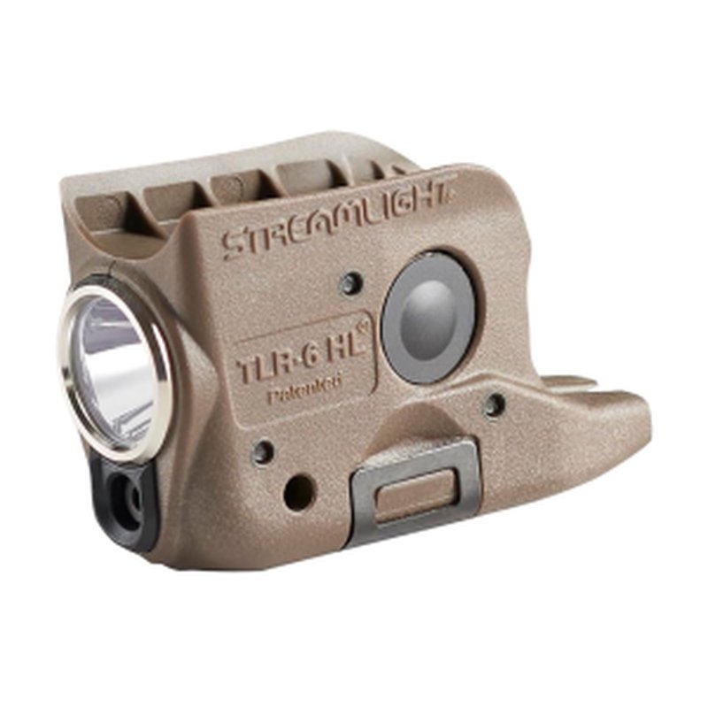 Streamlight 69341 TLR-6 HL FDE light/laser for Glock 42 43 43X 48 300lm red laser