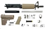 PSA 10.5" 5.56 NATO 1/7" Nitride Classic Shockwave Pistol Kit, Flat Dark Earth