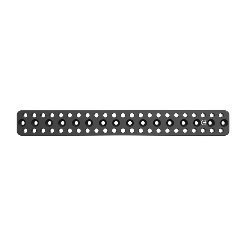 Ultradyne UD ARCA Dynalock Rail 12.45" x 1.50" x 0.31", Black - Versatile ARCA Rail for Improved