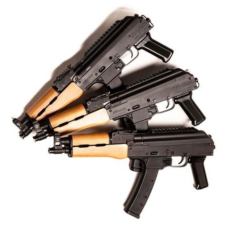 Century Arms Draco 9S 9mm semi-auto AK-style pistol 11 in barrel