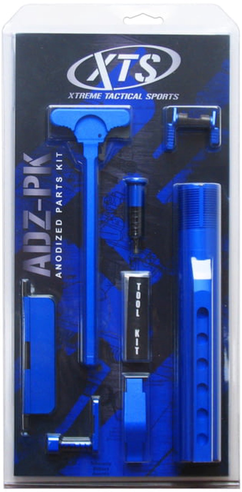 XTS Anodized Parts Kit Blue