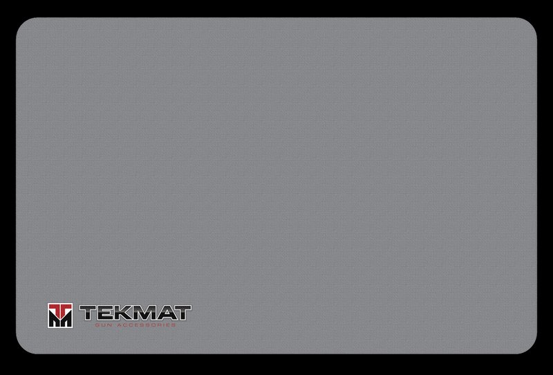 TekMat Logo Gun Cleaning Mat (TEKR17TMLOGOGY) Gray 11 x 17 in Thermoplastic Rubber