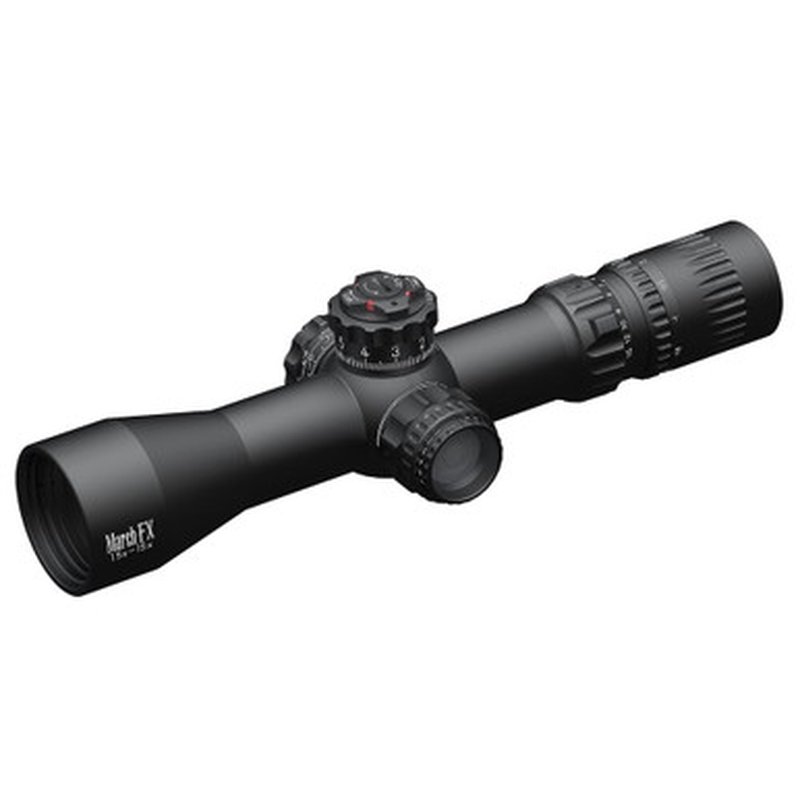March FX Tactical 1.5-15x42mm FFP DR-TR2B Reticle Riflescope