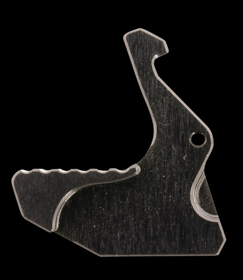 Rise Armament Extended AR Charging Handle Latch Graphite Gray Anodized 6061 Aluminum RA212GIGPHT