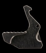 Rise Armament Extended AR Charging Handle Latch Graphite Gray Anodized 6061 Aluminum RA212GIGPHT