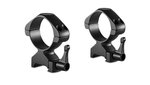 Hawke Precision Steel Ring Mounts 34mm 2 Piece Weaver Medium Lever