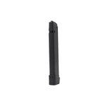 KCI 31rd .40 S&W Extended Glock Magazine, Black Steel/Polymer
