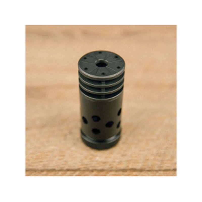 SilencerCo ASR Muzzle Brake for ASR Muzzle Devices Steel Matte