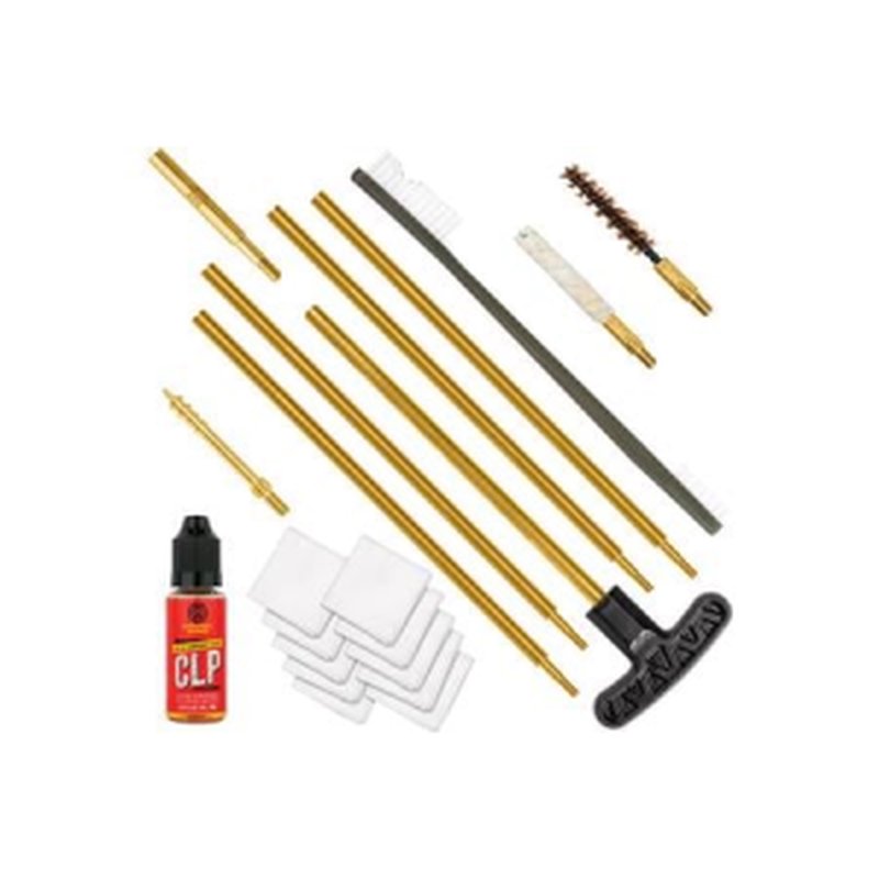 Otis Tech FG-SRS-22 .22 Cal rifle & pistol cleaning kit brass rods FP-10 CLP