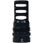 Rugged Suppressor 3-Port Brake Muzzle Brake 3/4-24, Black - Superior Recoil Management - MB025
