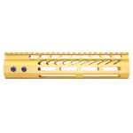 Guntec USA 4in Ultra Lightweight Thin M-LOK System Handguard w/ Monolithic Top Rail