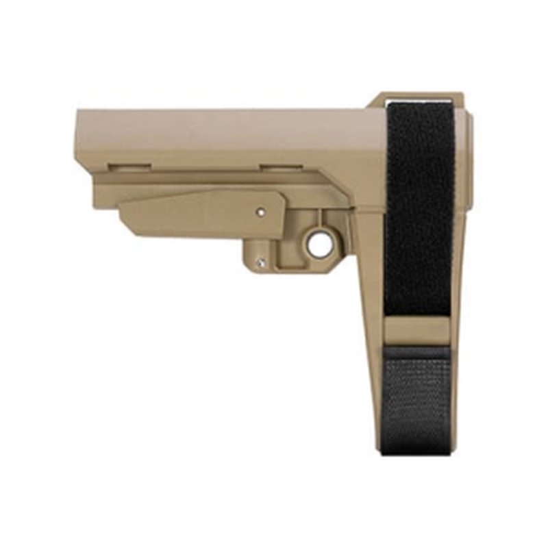 SB Tactical SBA3 AR-15 Pistol Brace FDE