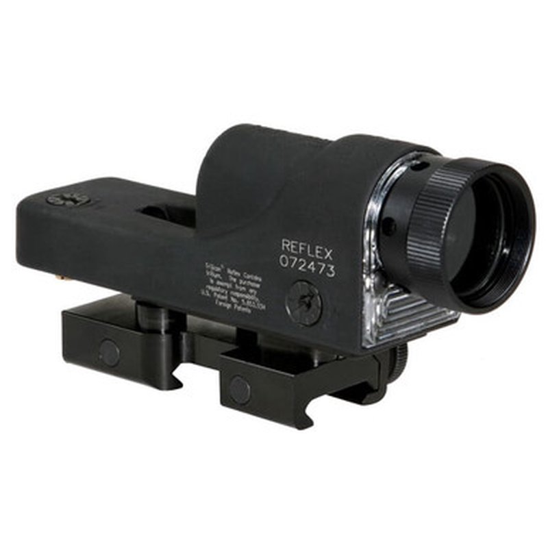 Trijicon 1x24 Reflex Amber Dot 4.5 MOA Red Dot Sight RX01NSN Flattop Adapter Filter