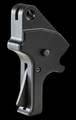 Apex Tactical Flat-Faced Forward Set Sear & Trigger Kit for S&W M&P Pistols Black