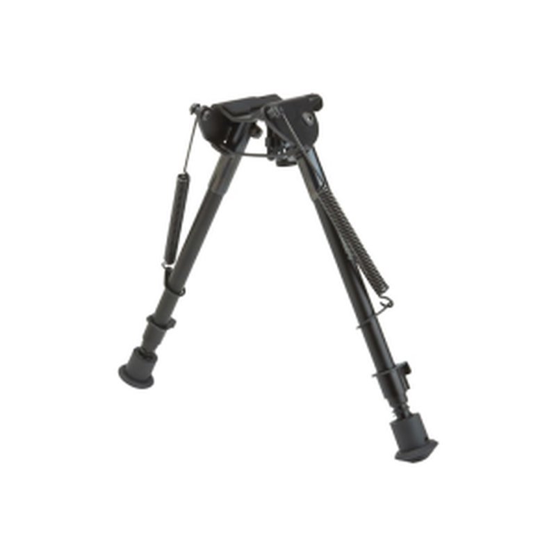 Allen 2188 Bozeman Bipod made of Black Aluminum with Sling Swivel Attachment, Rubber Feet & 9-13\" Vertical Adjustment for Rifles