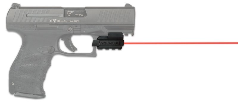 LaserMax Spartan Red Adjustable Fit Rail Mounted Laser Gunsight - SPS-R