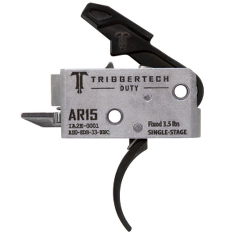 TriggerTech AR-15 Duty Curved Single Stage Trigger AH0-SDB-33-NNC