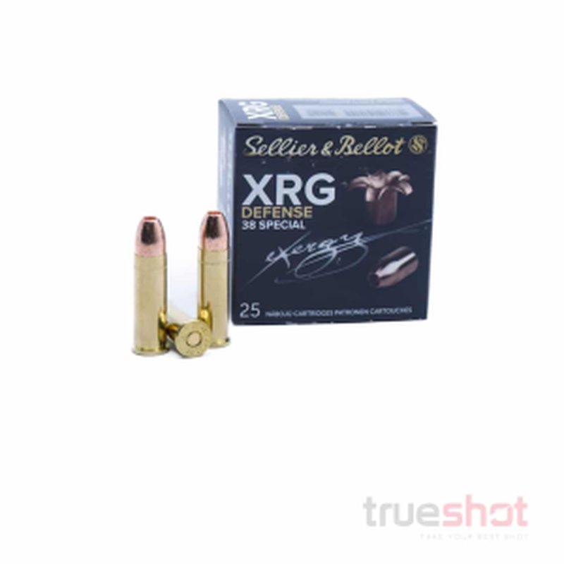 Sellier Bellot 38 Special 110 Grain XRG Ammunition