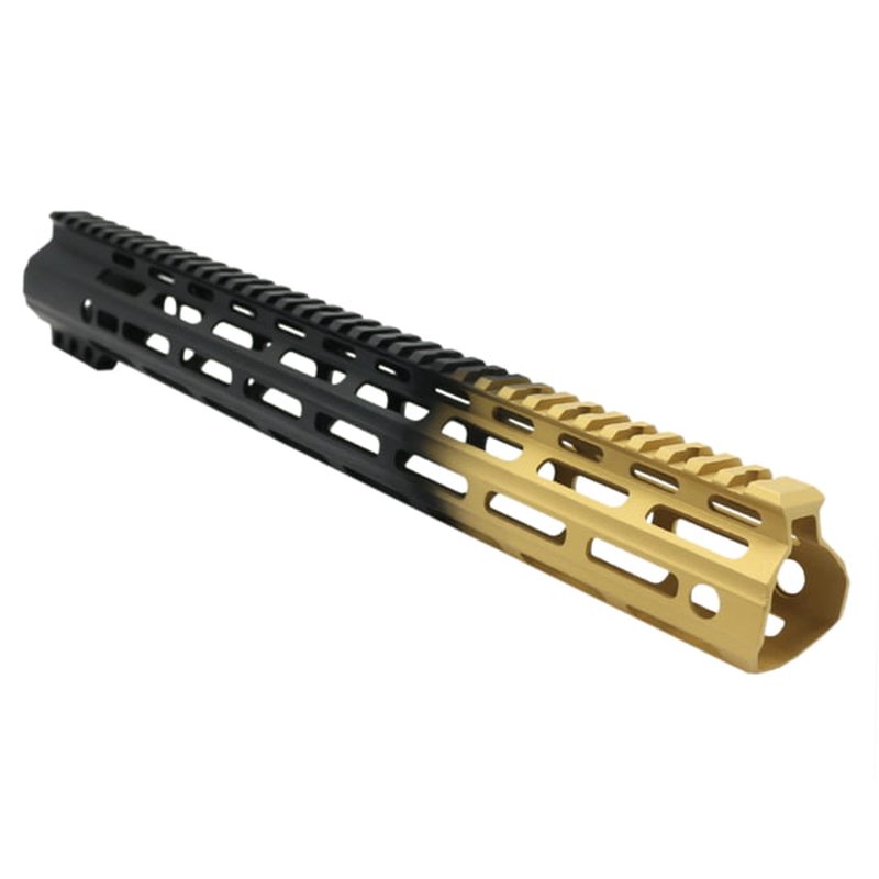 Tiger Rock AR-15 Angle Cut Clamp On M-Lok 15in Handguard