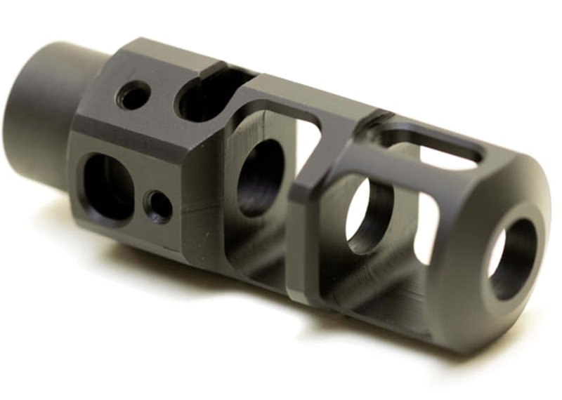 Unrivaled Siege Muzzle Brake 9mm 1/2x28 Threads (SB2-9MM)