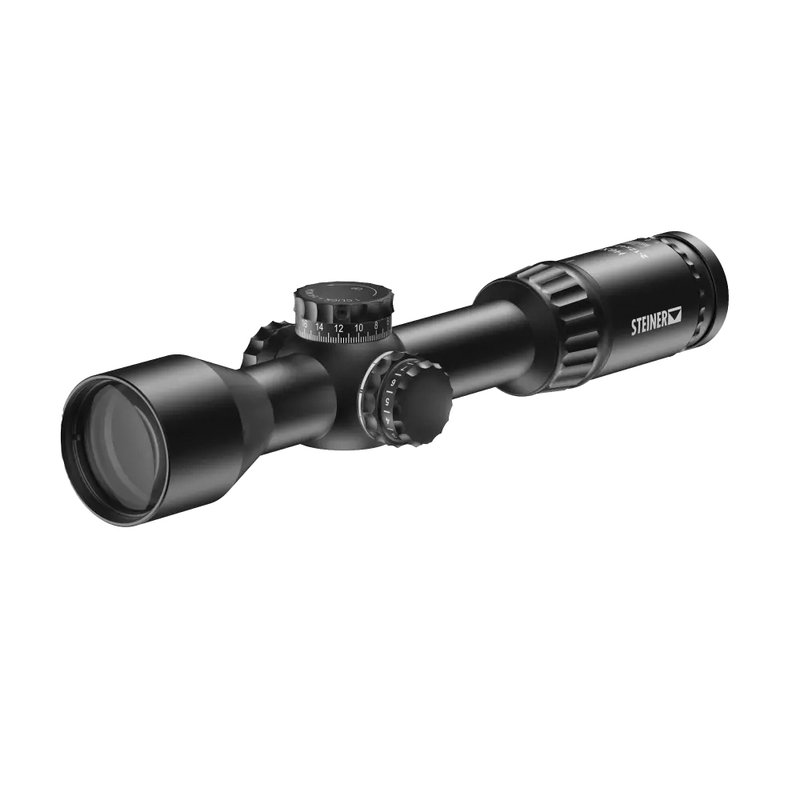 Steiner H6Xi Rifle Scope 2-12x42mm - Flexible Scope with Adjustable Magnification for Tactical Us