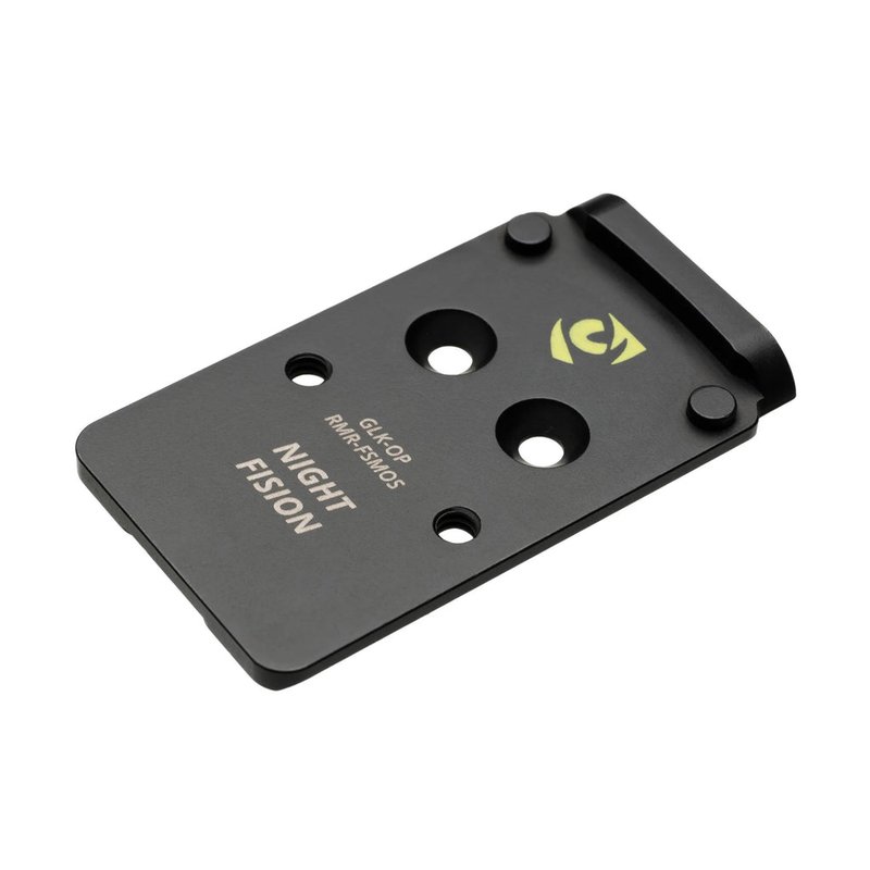 Night Fision GLK-OP-RMR-FSMOS Glock MOS RMR/507C Optic Mounting Plate 17-4 Stainless Nitride