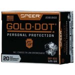 Speer Gold Dot 23918GD 357 SIG Personal Protection 125gr JHP Ammo