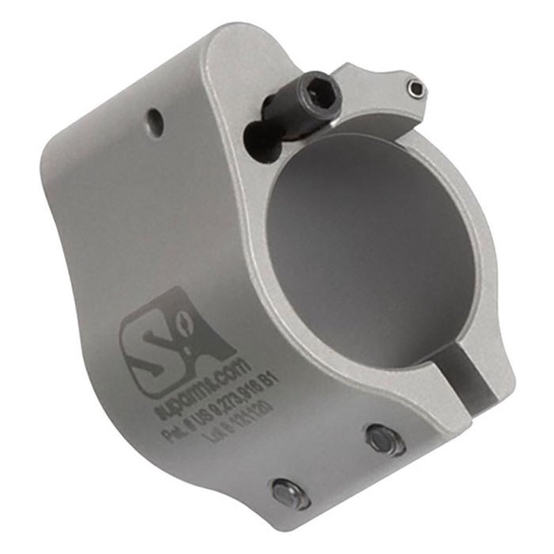 Superlative Arms .750 Stainless Adjustable Gas Block for AR-15 Clamp-On