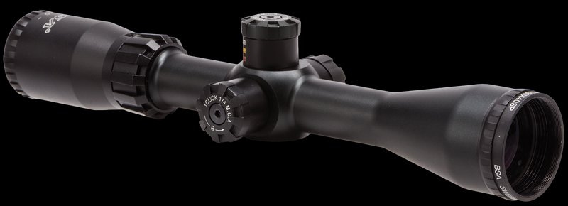 BSA Sweet .22 3-9x40mm Rifle Scope 30/30 Duplex Reticle