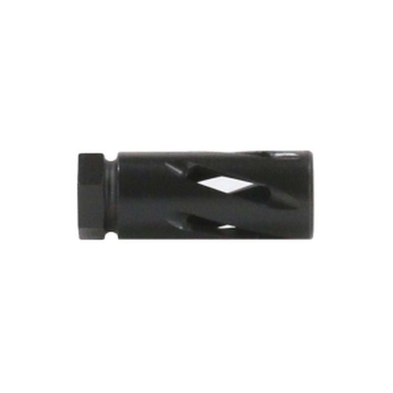 BCA Long Spiral Flash Hider Parkerized |5/8 x 24 | .300 Blackout / 7.62x39 / 6.5 Grendel / 6mm Arc / .350 Legend / .308 / 6.5 Creedmoor / .243 / .22-250